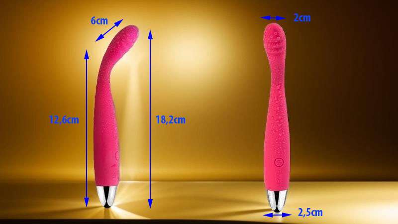 Kích thước máy rung Svakom cici